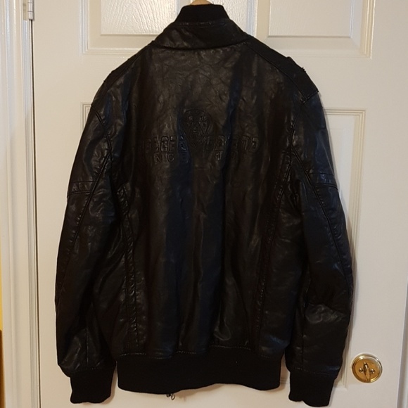 RARE Dolce & Gabbana Leather Jacket M Size 52 D&G - Picture 3 of 8